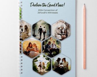 2024 "Declare the Good News!" Notebook - with Talk Titles - Coil bound