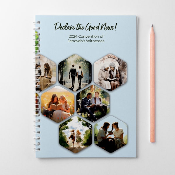 2024 "Declare the Good News!" Notebook - with Talk Titles - Coil bound
