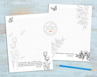 Carta da lettera JW per Memorial - Download digitale istantaneo