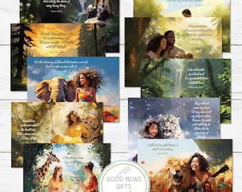 New World Package - Paradise Postcards  (pack of 10)