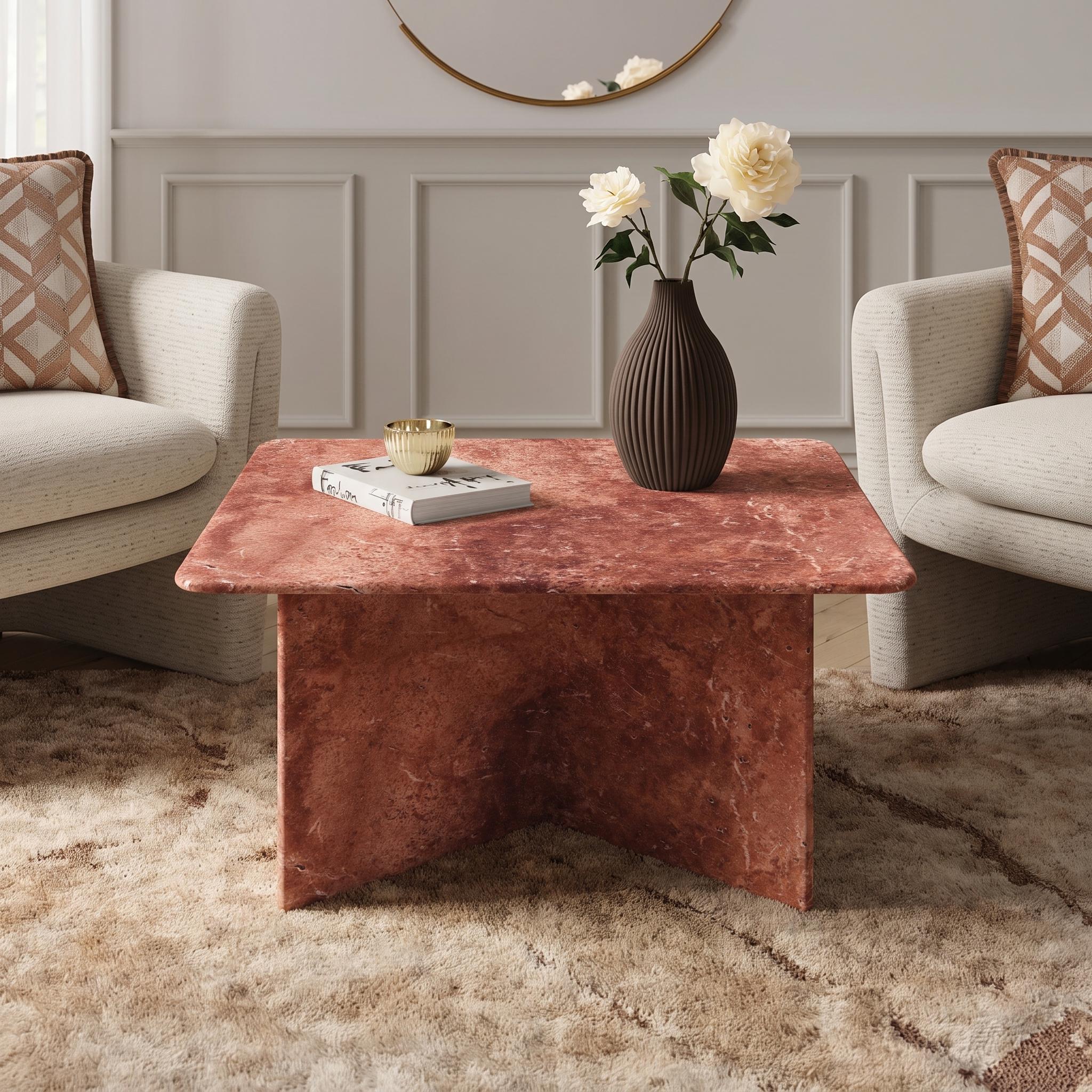 Travertine side table - Etsy 日本