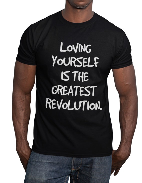 Loving Yourself is the Greatest Revolution|Unisex Short Sleeve Tee|Self Love|Love Thyself