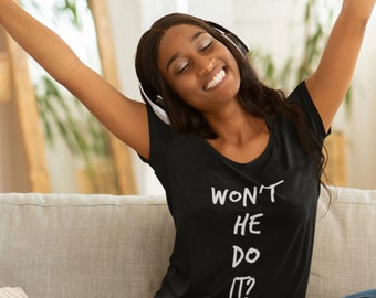 Won't He Do It? Unisex|Short Sleeve Tee|Jesus Christ|Christian|Believer