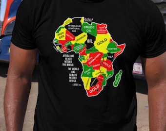 Africa Has Never Needed the World Unisex Tee|The MotherlandAfrican gold|Unisex T-shirt