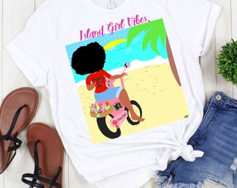 Island Girl Happily Lost at Sea Unisex Jersey Short Sleeve Tee