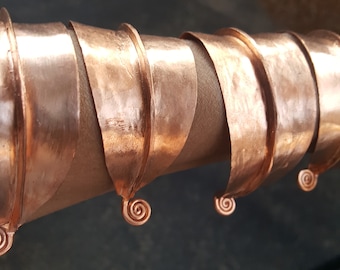 Copper Fulani Cuff Bangle