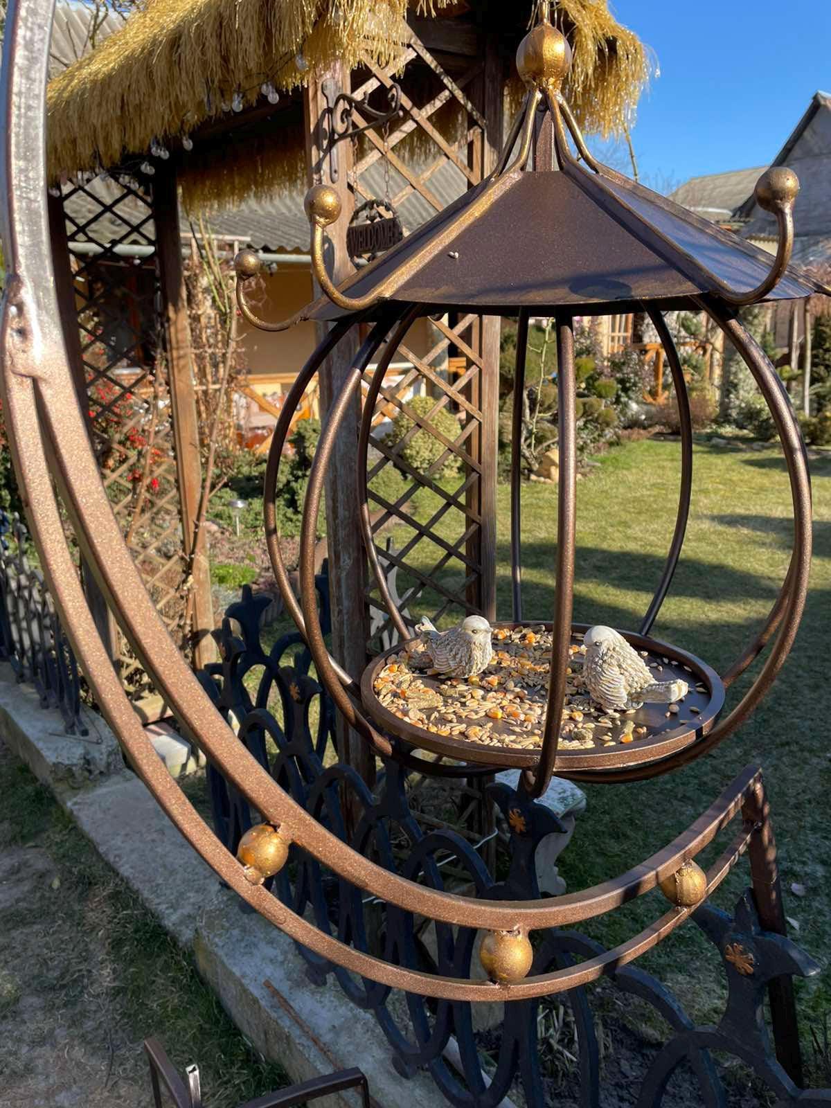 Wrought Iron Bird Feeder – Handmade Garden Decor - Etsy