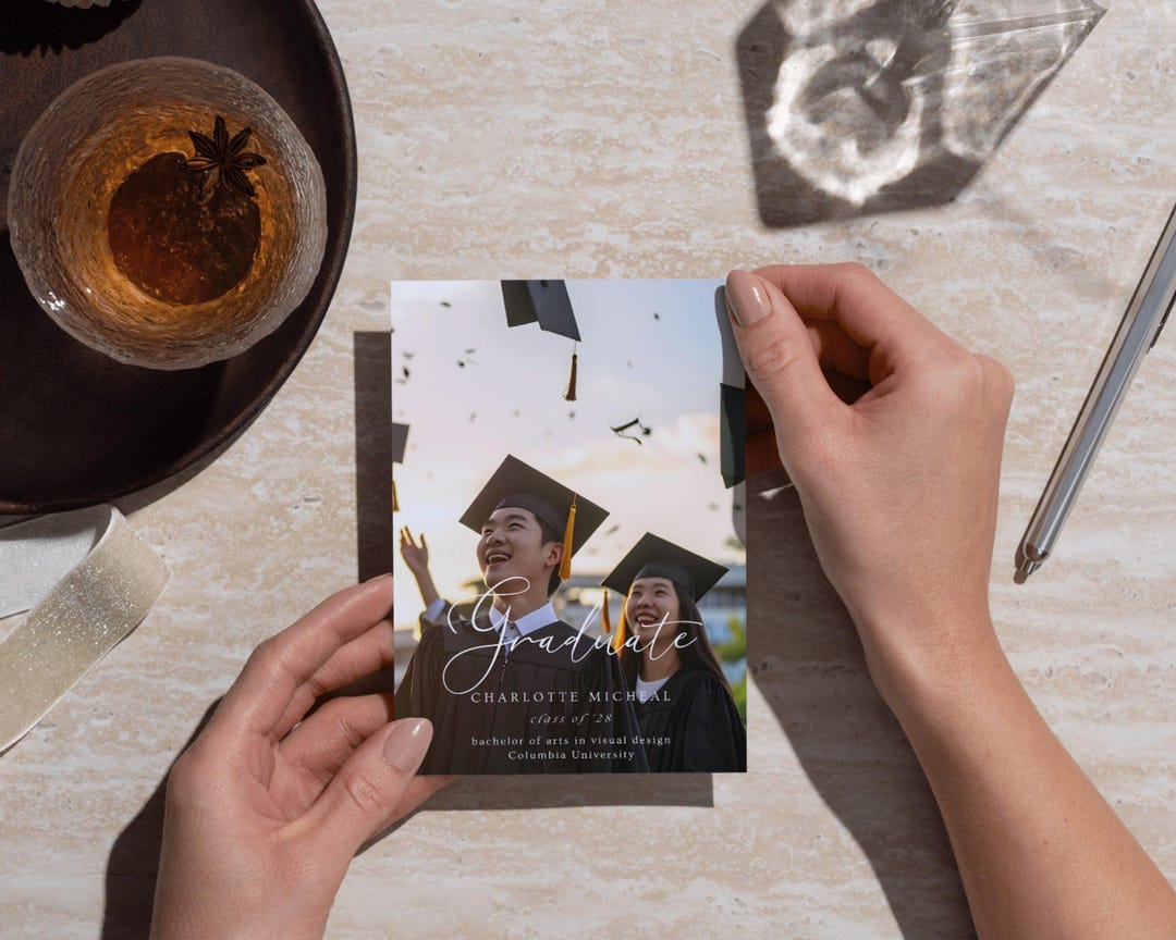 Graduation Invitation Card - Etsy