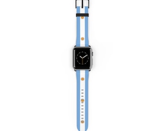Argentinien Flagge Apple Uhrenarmband - Flagge von Argentinien, Argentinien Geschenk, argentinische Uhrenarmband