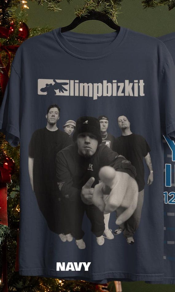 Limp Bizkit Band T-shirt – Unisex Nu Metal Graphic Tee for Men