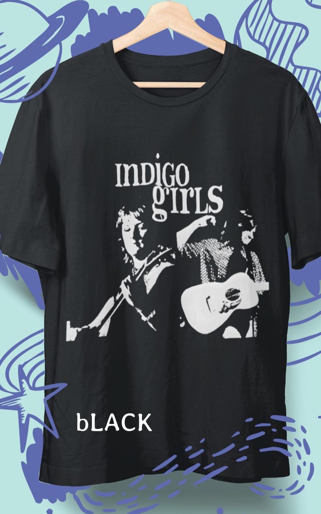 Indigo Girls Rites of Passage 90's Tシャツ Unisex Shirt Indigo Girls T-shirt – Rock Music Band Tee for Music