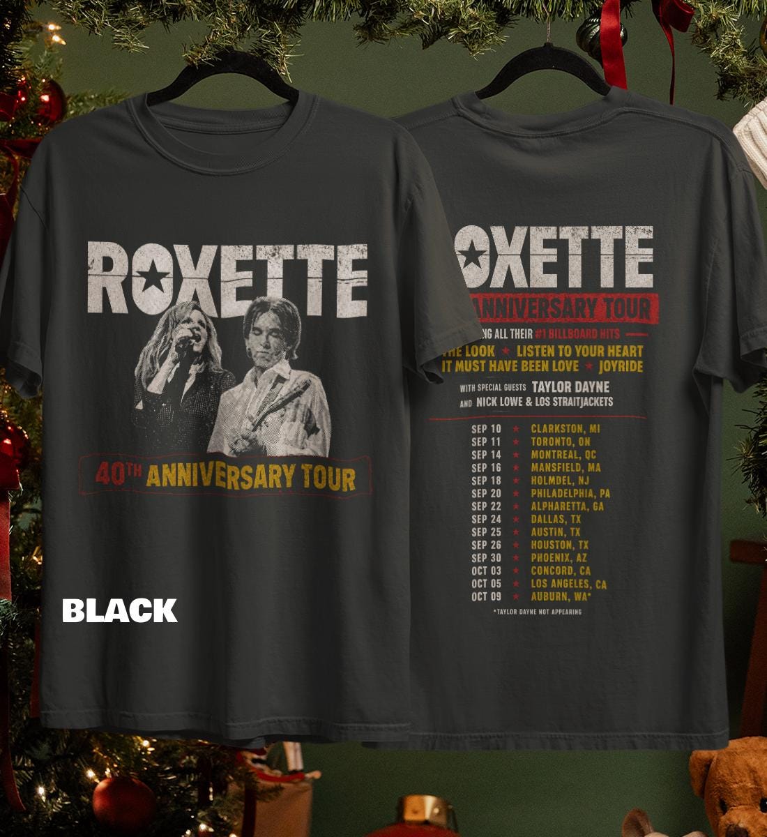 Roxette Tour Shirt - Etsy