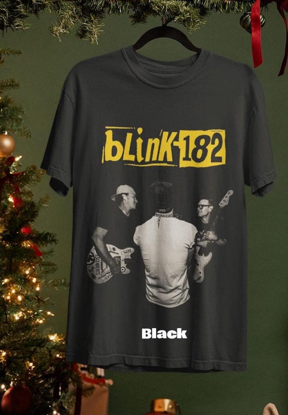 Unisex Shirt Blink 182 T-Shirt – Pop Punk Band Tee for Music Fans