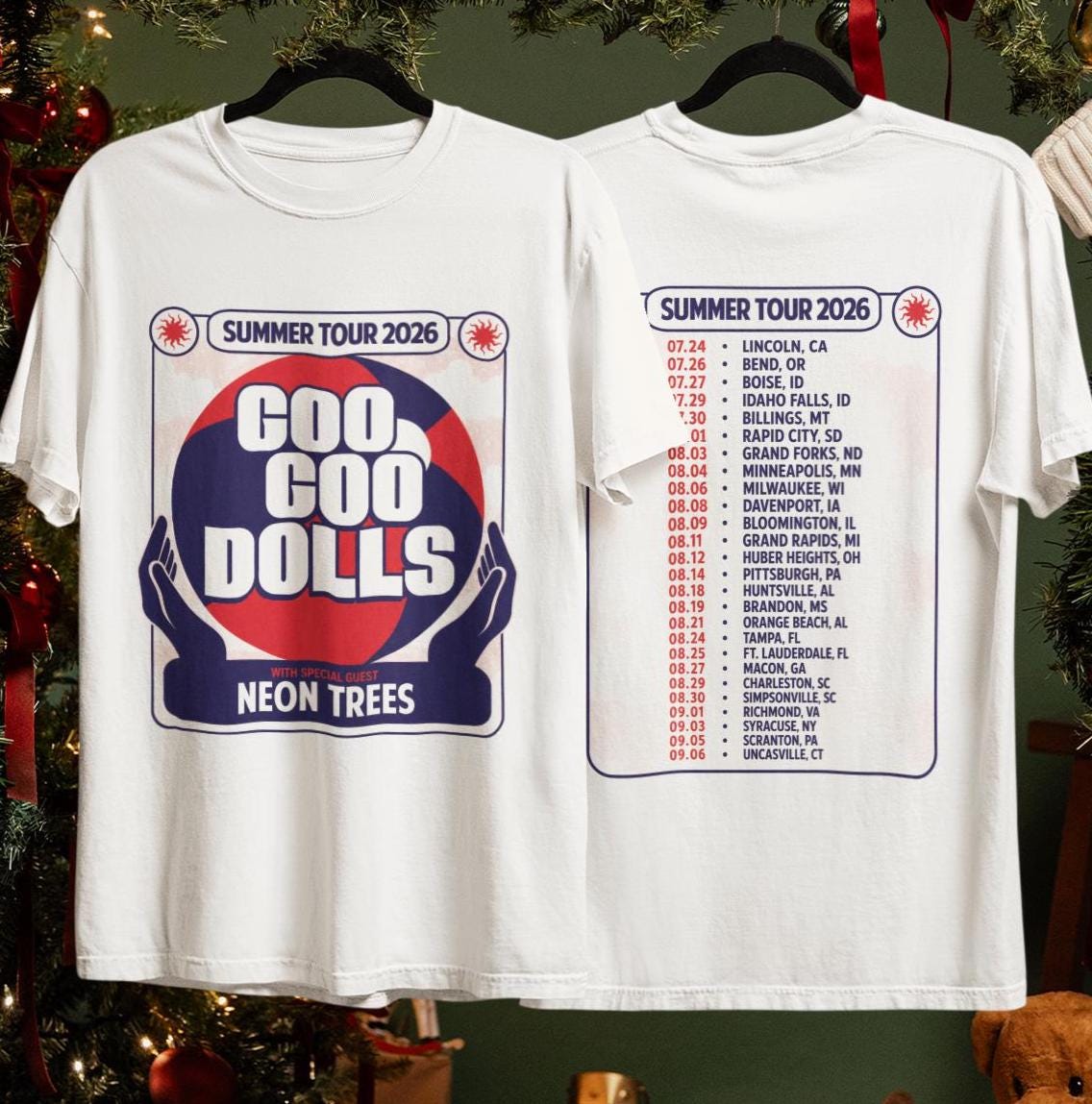超レアXL！goo goo dolls& SUGAR RAY 90s Tシャツ白 Goo Goo Dolls T Shirts - Etsy