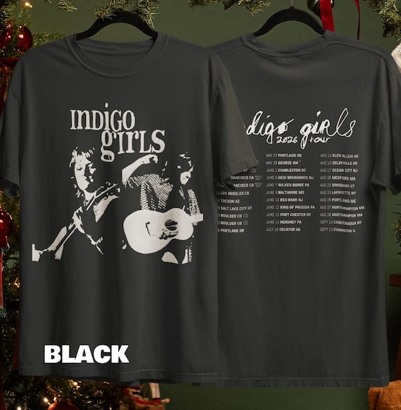 Indigo Girls Band T-shirt – Unisex Folk Rock Graphic Tee for Men