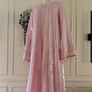 Lace Kimono Abaya - Etsy