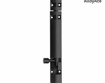 Perno de torre de aluminio de alta resistencia, acabado mate, paquete de 2