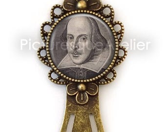 SHAKESPEARE Bookmark, Book Lover Gift, Reading Accessory, English, Playwright, Poet, Actor, England's National Poet, Bard of Avon