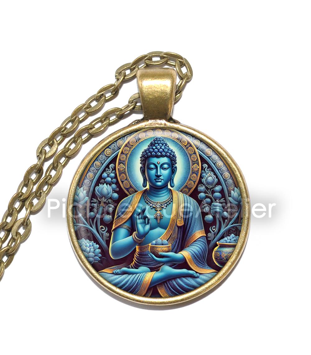 Kkjoy Portachiavi Con Ciondoli Di Loto In Acciaio Inox Fiore Di Loto Yoga Simbolo Buddismo