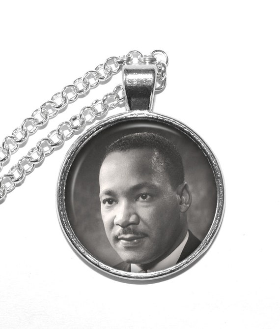 MARTIN LUTHER KING Jr. Necklace, American, Baptist, Minister