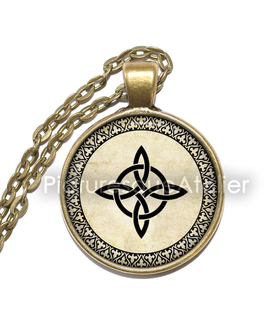 WITCH'S KNOT Necklace, Middle Ages, Protection, Wicca, Pagan