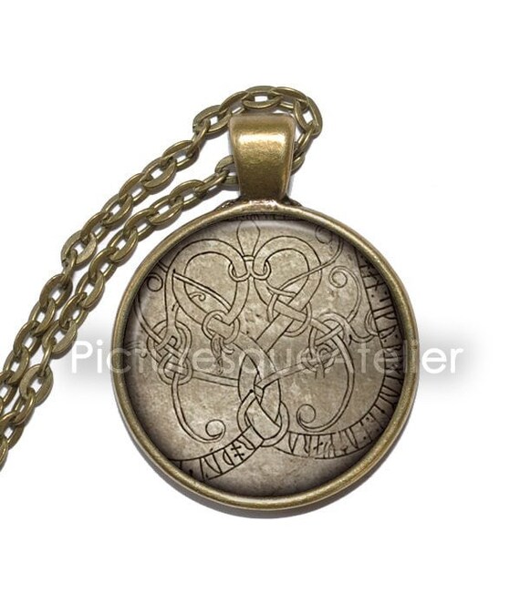 handmade viking locket