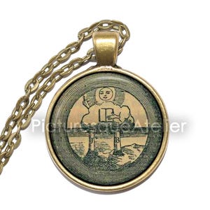 JOACHIM & BOAZ SEAL ketting/sleutelhanger, symbool van harmonie en evenwicht, Eliphas Levi, de zeven zegels van Johannes, apocalyptische sleutel, esoterisch