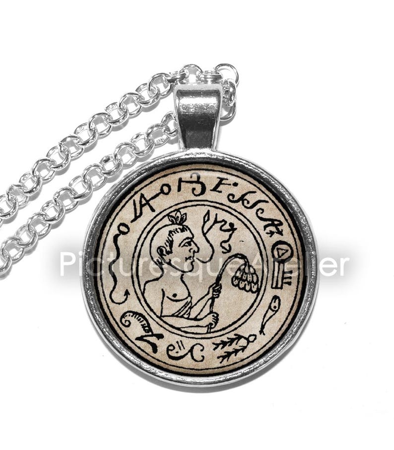 BLACK PULLET TALISMAN #8 Necklace, Goals, Grimoire, La Poule Noire, Cessation of Any Unfavorable Plots, Occultism, Keyring image 2