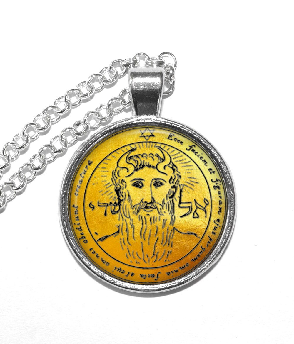 KING SOLOMON SEAL 33 Necklace, First Pentacle of the Sun