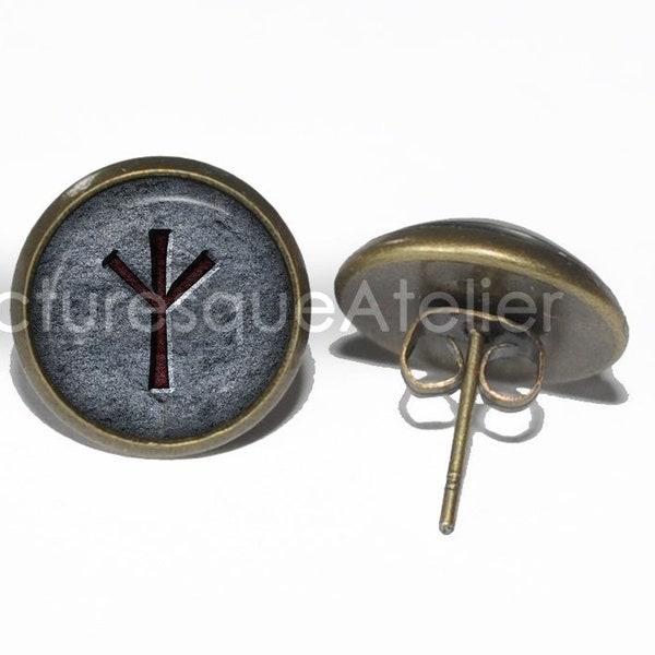 Rune Earrings - Etsy