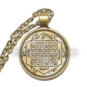 TALISMAN OF SOL Necklace, Seal of the Sun, Vitality, Leadership, Success, Personal Growth, Achievement, Astrology, Esotericism, Keyring