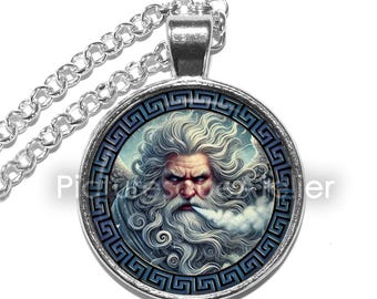 BOREAS ネックレス/キーリング、北風の神、冬の神、アネモイ、風の神 