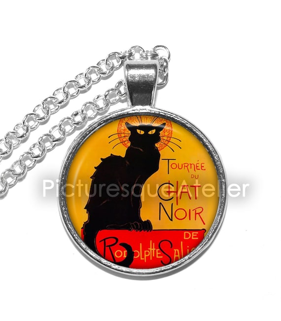 LE CHAT NOIR Necklace, Rodolphe Salis, Cabaret, Montmartre, Paris, Bohemian  Atmosphere, Music, Poetry Readings, Shadow Plays, Satirical