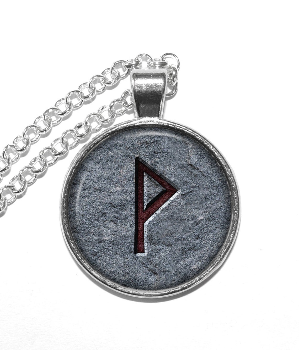 WUNJO RUNE Necklace Hope Love Friendship Harmony Viking | Etsy