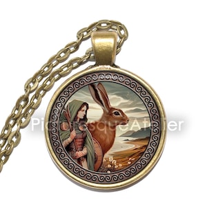 ANDRASTE Halsband/Nyckelring, Keltisk, Krigets gudinna, Segergudinna, Korparnas gudinna, Stridernas gudinna, Den Oövervinneliga