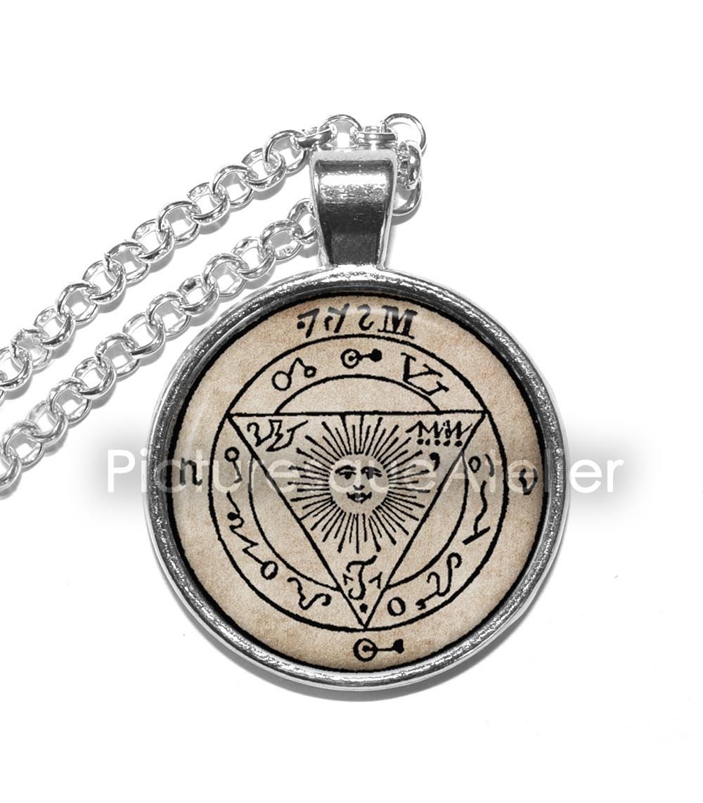 BLACK PULLET TALISMAN #3 Necklace, Power, Grimoire, La Poule Noire