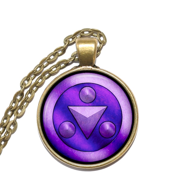 SHADOW MEDALLION Necklace, Legend of Zelda, Link, Ocarina of Time