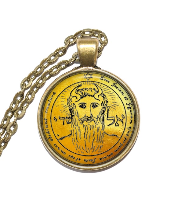 KING SOLOMON SEAL 33 Necklace, First Pentacle of the Sun
