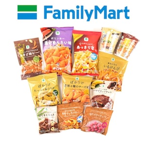 Zestaw upominkowy FamilyMart Japanese Snack Box z różnymi popularnymi przysmakami ze sklepu spożywczego na Boże Narodzenie z Japonii