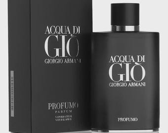 Giorgio Armani Acqua Di Gio Profumo Parfum 125ml for Men 100% Genuine Brand New Boxed Luxury Long Lasting Fragrance