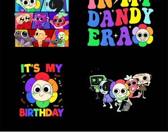 Dandy's World Png, Dandy's World Wiki Png, Funny Dandy's World Digital File Download, Dandy's World Stickers, Decorative Stickers png