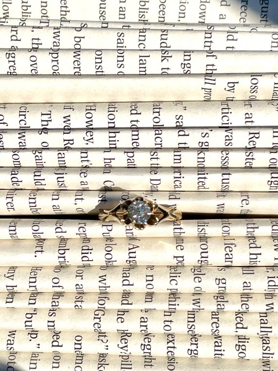 Authentic Antique Victorian 14K Solid Belcher & 0… - image 5