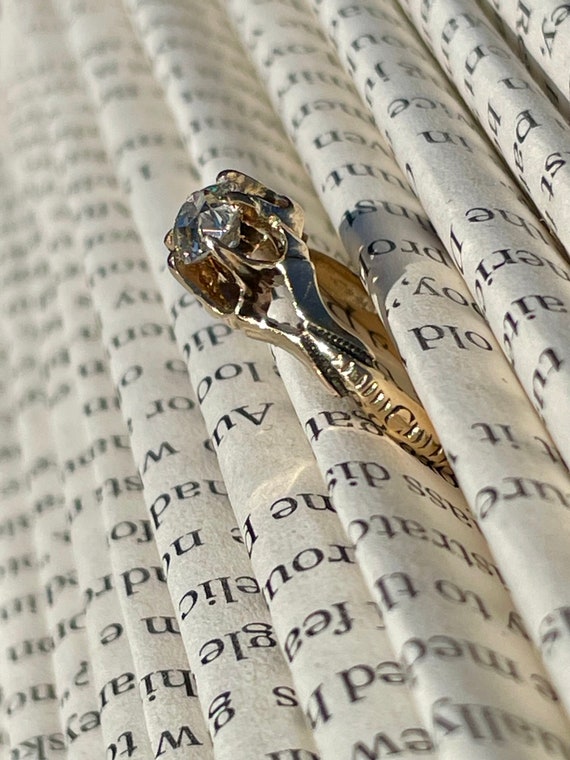 Authentic Antique Victorian 14K Solid Belcher & 0… - image 1