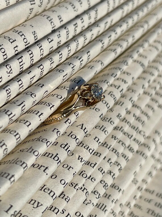 Authentic Antique Victorian 14K Solid Belcher & 0… - image 3