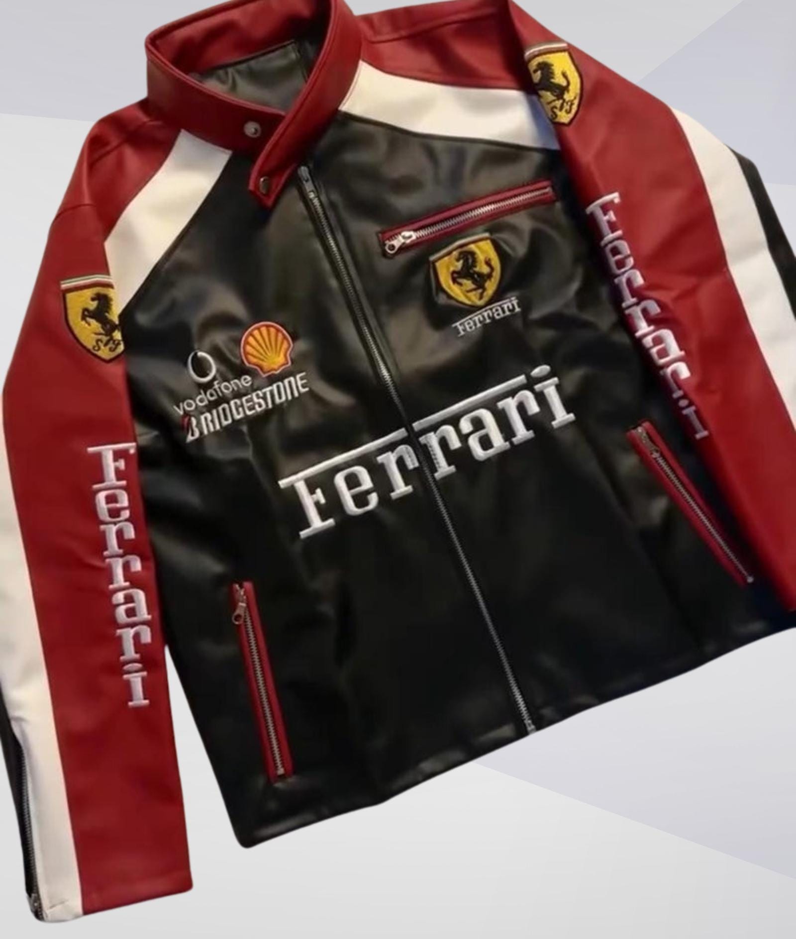 Ferrari jacket leather - Etsy 日本