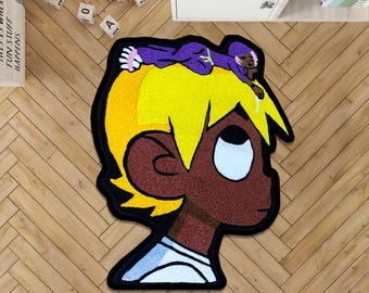 Tapis Lil uzi, Cactus Jack,Tapis Cactus Jack,Tapis Astroworld,Tapis Travis scott,Tapis Travis scott takashi à fleurs murakami,Tapis Travis Scott x Murakami