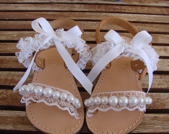 flower girl sandals