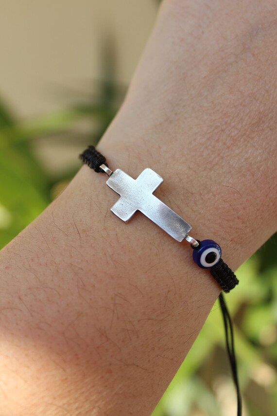 Greek cross bracelet outlet