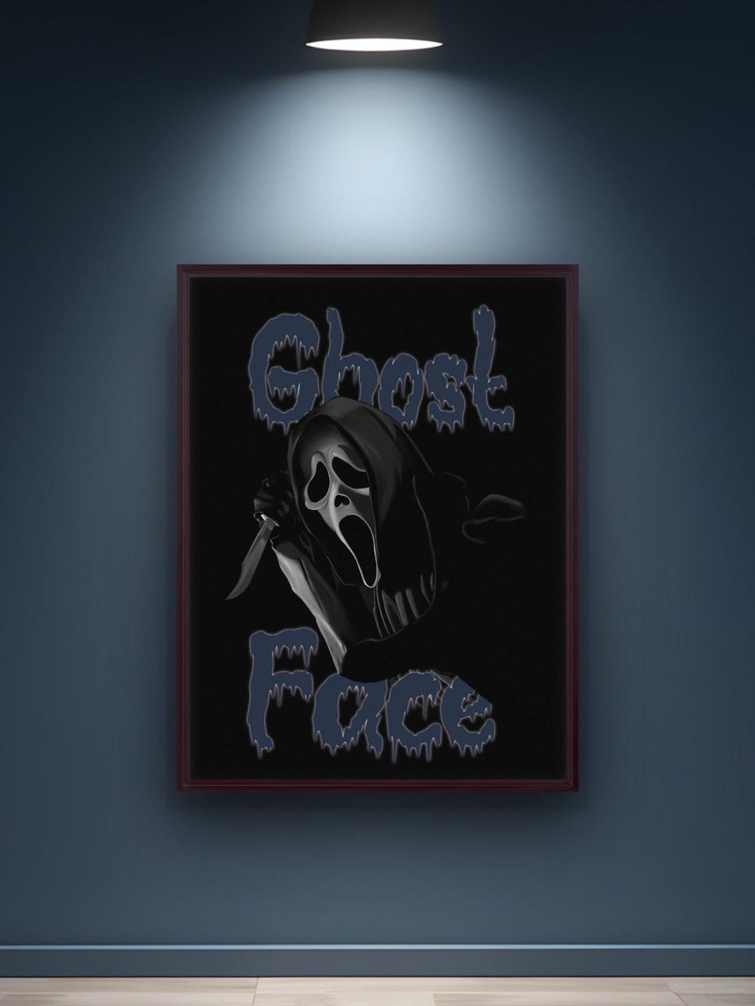 Pyrography Ghostface Ghostface Print - Etsy
