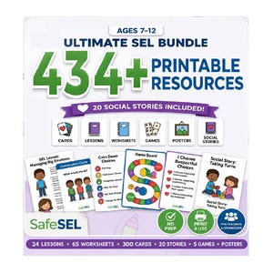 CBT Worksheets & Feelings Wheel, Self Reflection Emotion Cards, Calm Down Corner Chart, Play Therapy Coping Skills, Mood Tracker Kids